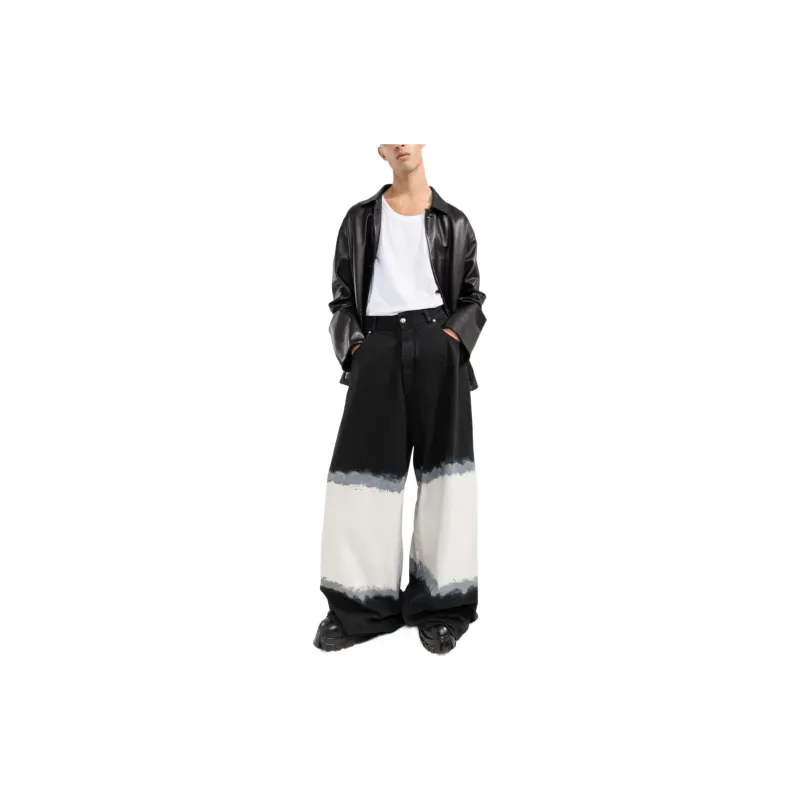 BALMAIN Jeans Men Black/White-1
