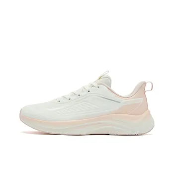 QIAODAN Rainwing 4.0 Running Shoes Women's Low-Top Ivory/Cloud Pink