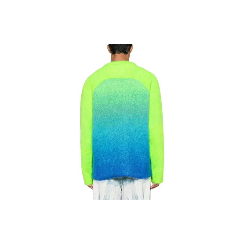 ERL Gradient Rainbow Sweater Knit-3