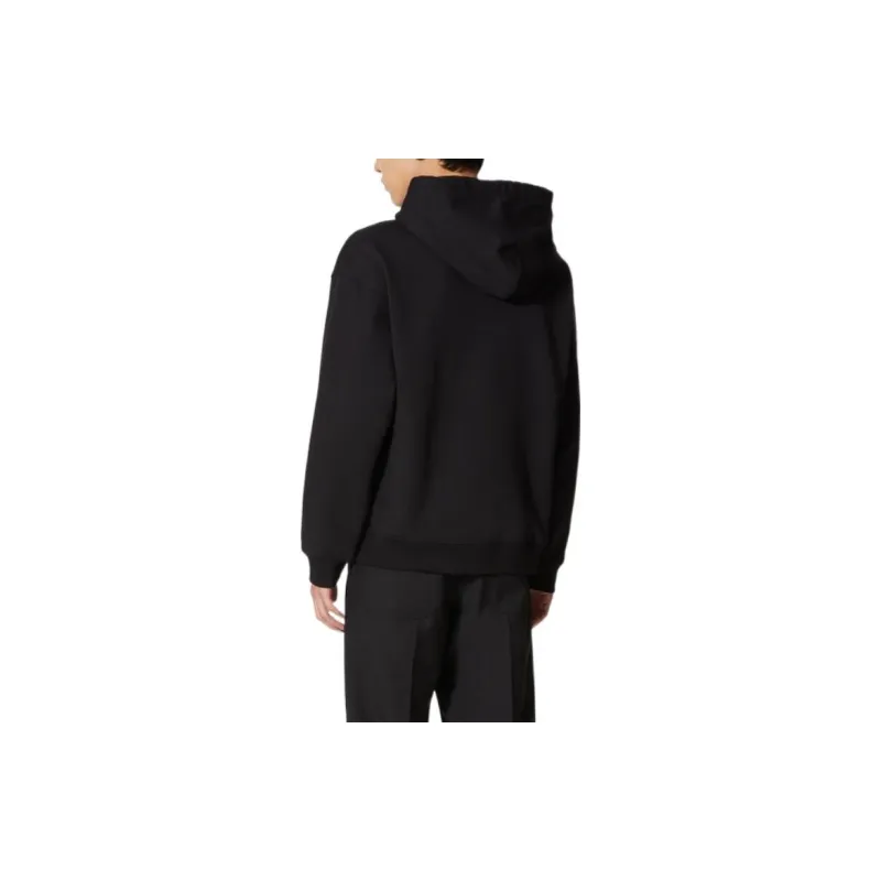 Valentino VLTN Logo Printed Drawstring Hoodie-3