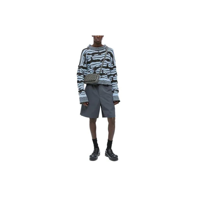 Bottega Veneta Layered Elastic Waistband Shorts-2