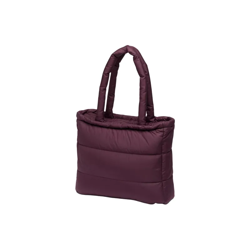 Columbia Polyester Tote Bag, Shopping Bag, Shoulder Bag, Handbag Unisex Burgundy-1