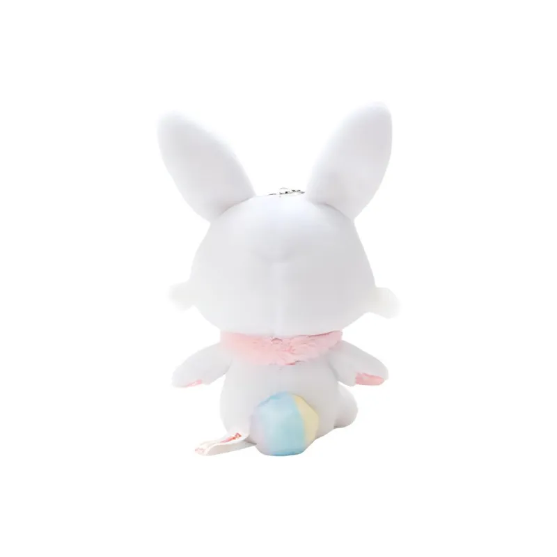 Sanrio Piano Wheat Flour Fairy Pink Heart Girl Collection Wish Bunny Dolls Plush Pendant 8.6cm Height-3