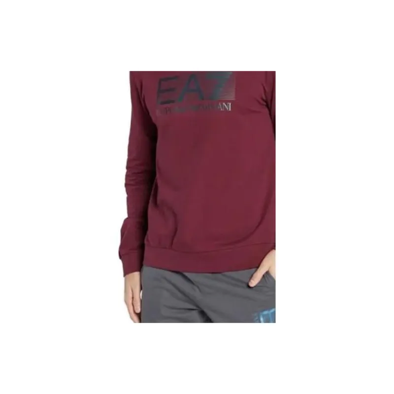 EMPORIO ARMANI EA7 Sweaters Men Deep Red-2