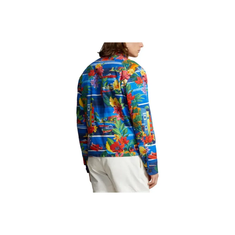 Polo Ralph Lauren SS24 Jackets Coats Men's Ocean Blue-2
