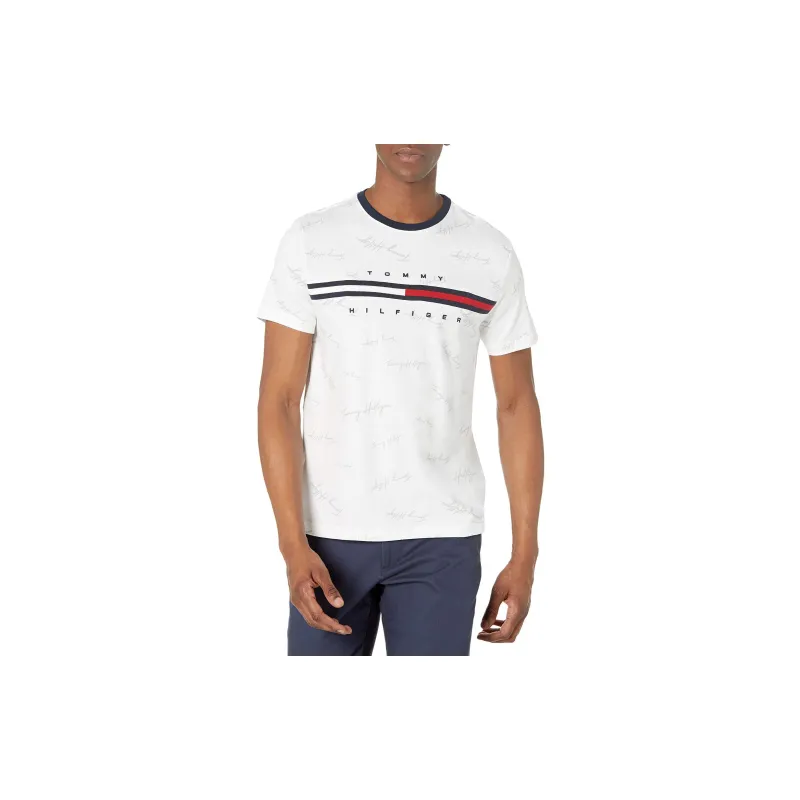 Tommy Hilfiger T Shirt Men's White-3