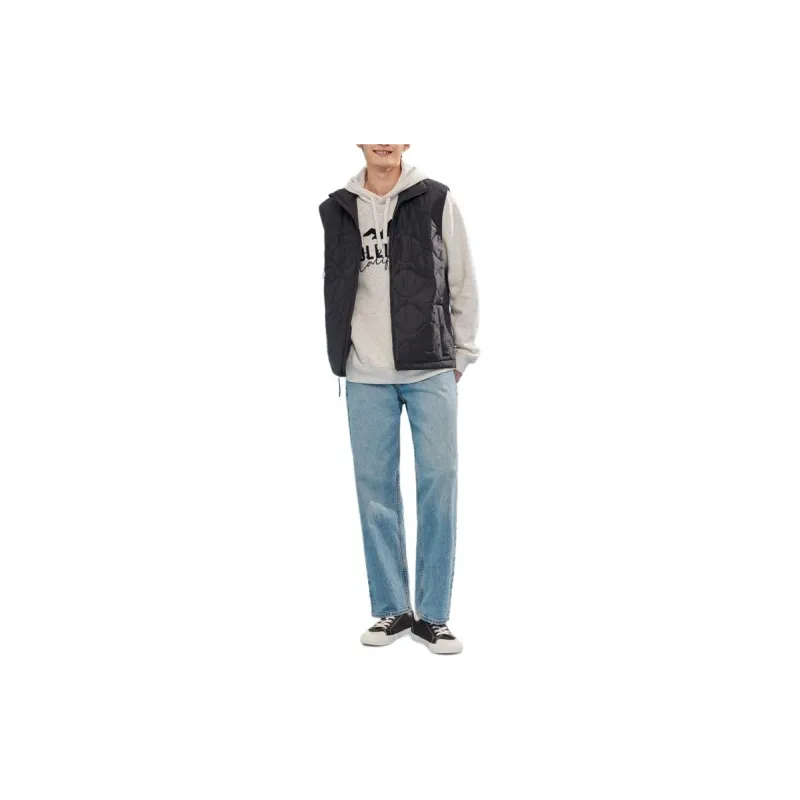 Hollister Vests Men Black-1