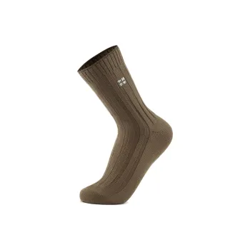 LiNing Vital Series Knee High Socks Unisex 1 Pack Cocoa Brown
