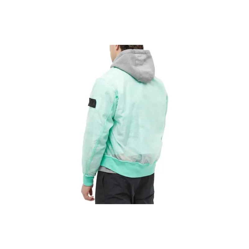 STONE ISLAND Mesh panel Bomber Jacket-2
