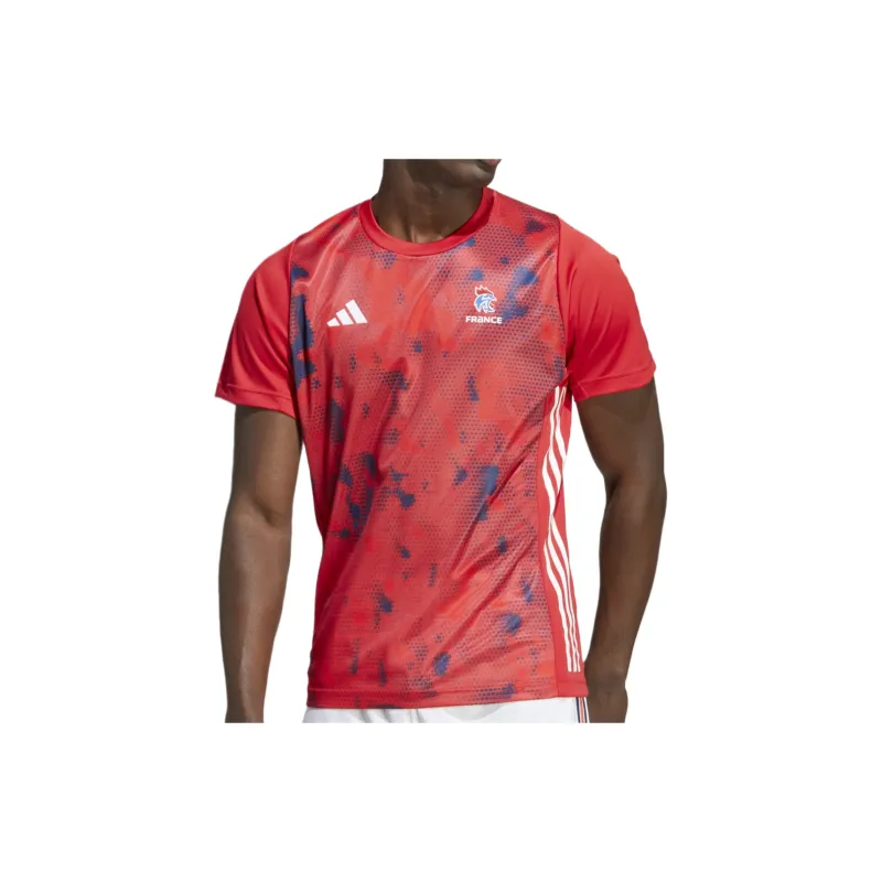 Adidas T-Shirt Men's Team Academy Red/White-1