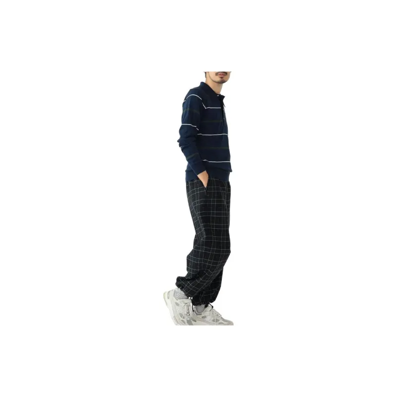 Beams Checked Trousers-5
