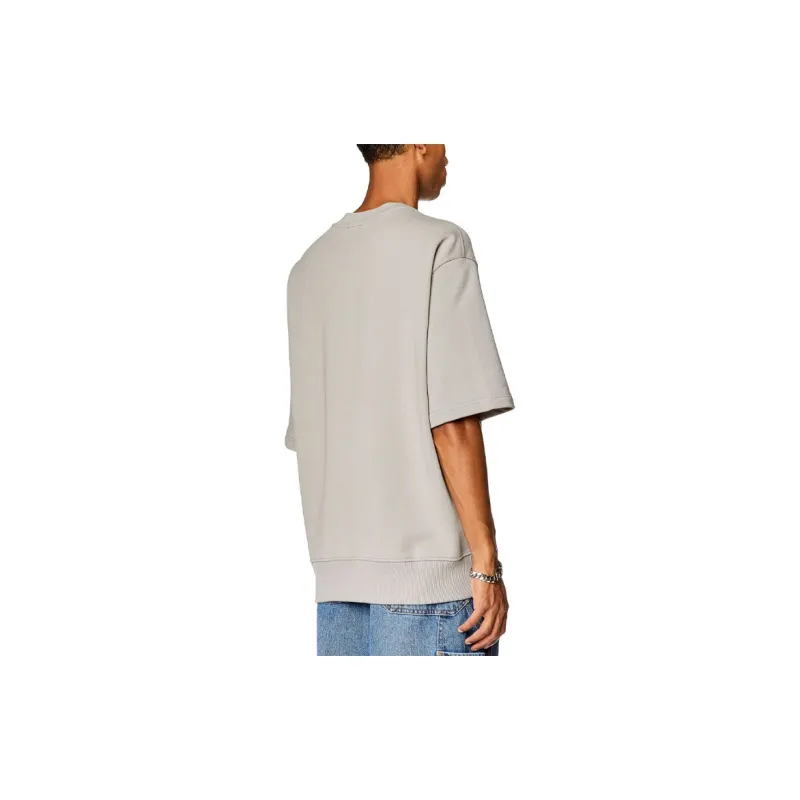DIESEL T Shirts Men Gray-3
