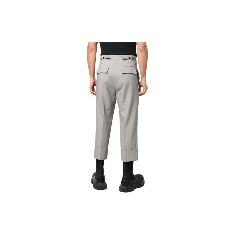 SAPIO Cropped Tailored Suit Trousers-3