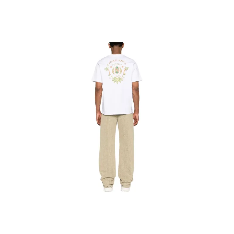 CASABLANCA Joyaux D'Afrique Tennis Club T Shirt-2