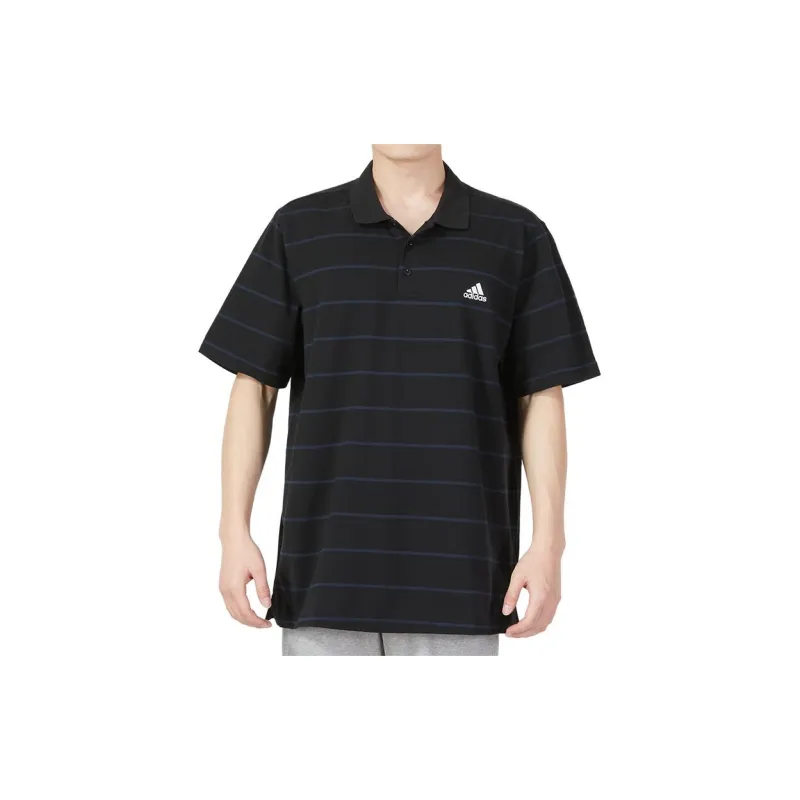 Adidas Polo Shirts Men Black-1