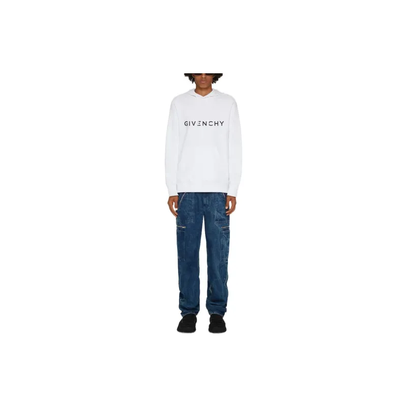 Givenchy Logo print Cotton Hoodie-1