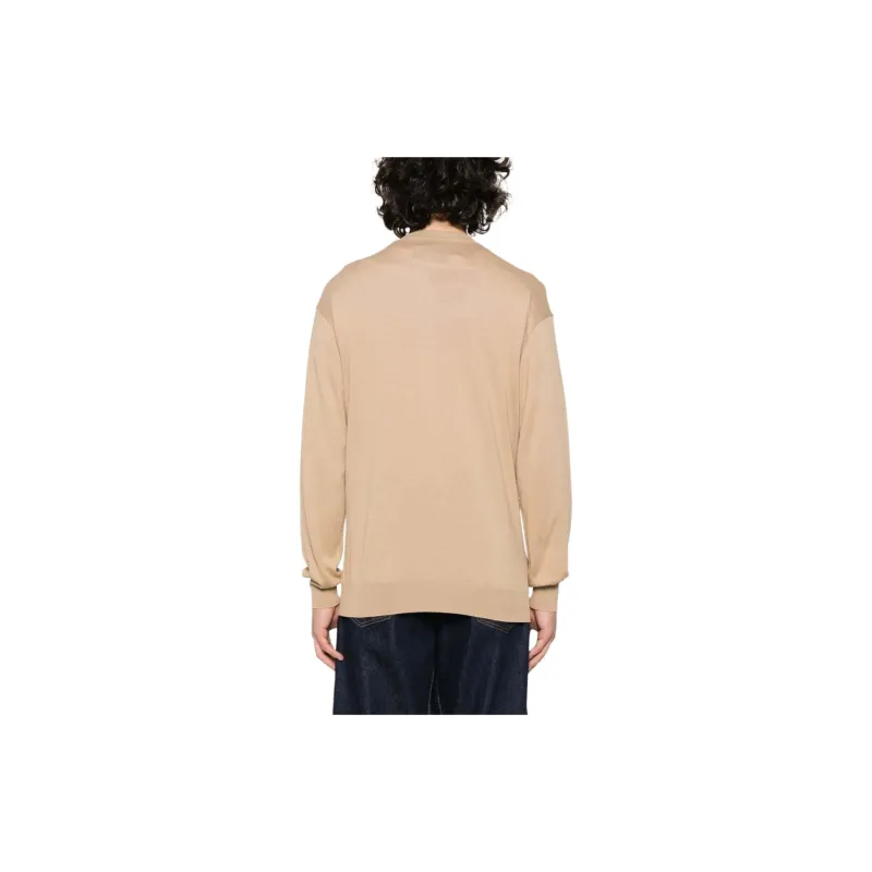 MOSCHINO Teddy Bear Motif V-Neck Cardigan-3