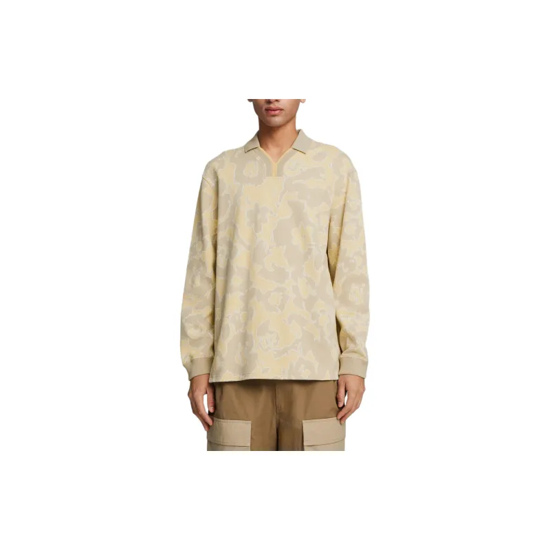 PUMA x P.A.M. Polo Shirt Unisex Beige Yellow-2