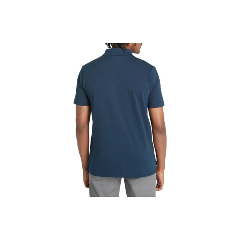 Timberland SS24 Polo Shirt Men's Dark Sapphire-3