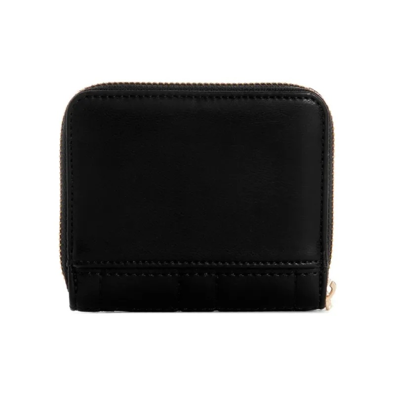 GUESS Artificial Leather Wallet Small Size Women's Black-1
