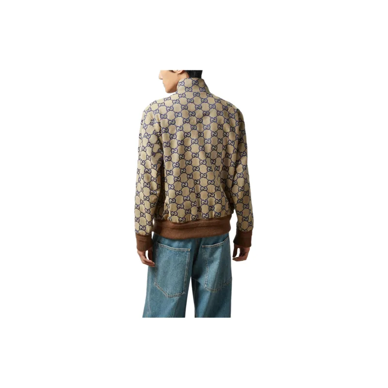 GUCCI Gg Zipped Jacket-3
