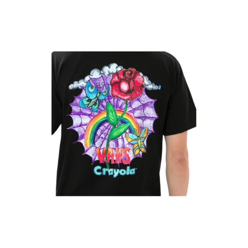Vans X CRAYOLA RAINBOW T-Shirt Unisex Black-5