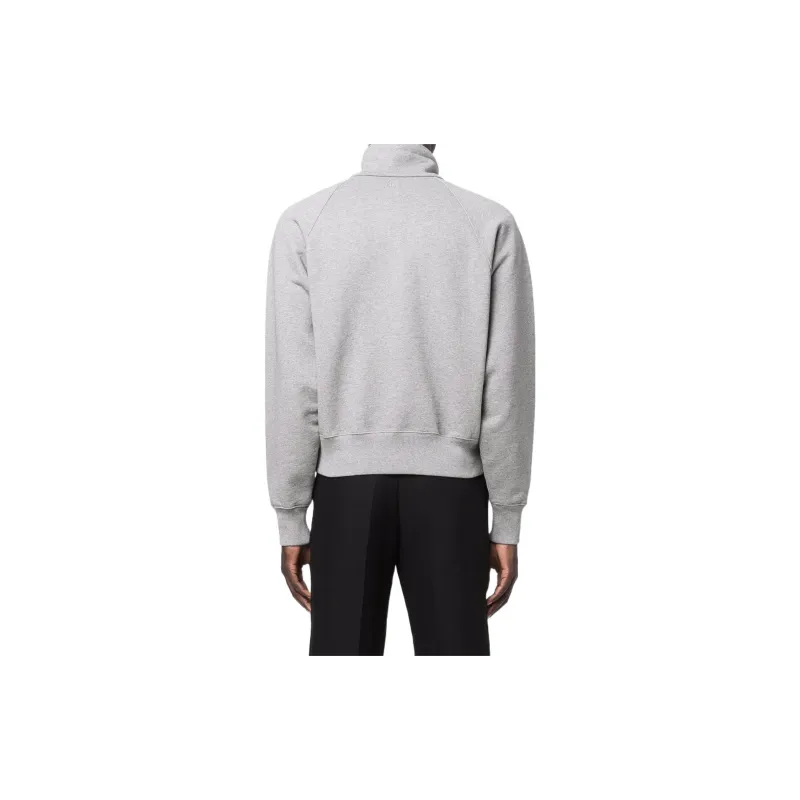 AMIPARIS Ami De Coeur Half zip Sweatshirt-3
