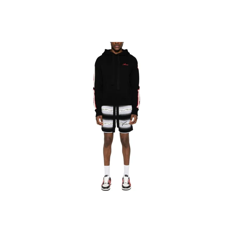 AMIRI Wave Baja Knitted Shorts-1