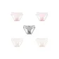 5 Pack (Pink+Pink+Gray+Skin+Skin)