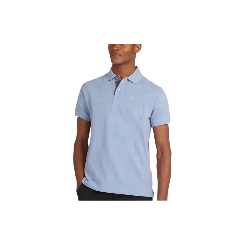 BARBOUR Polo Shirt Men's Sky Blue-1