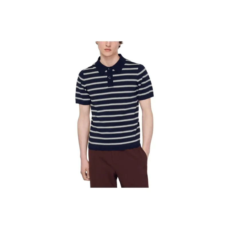 Sandro Polo Shirts Men D278/Dark Blue-2