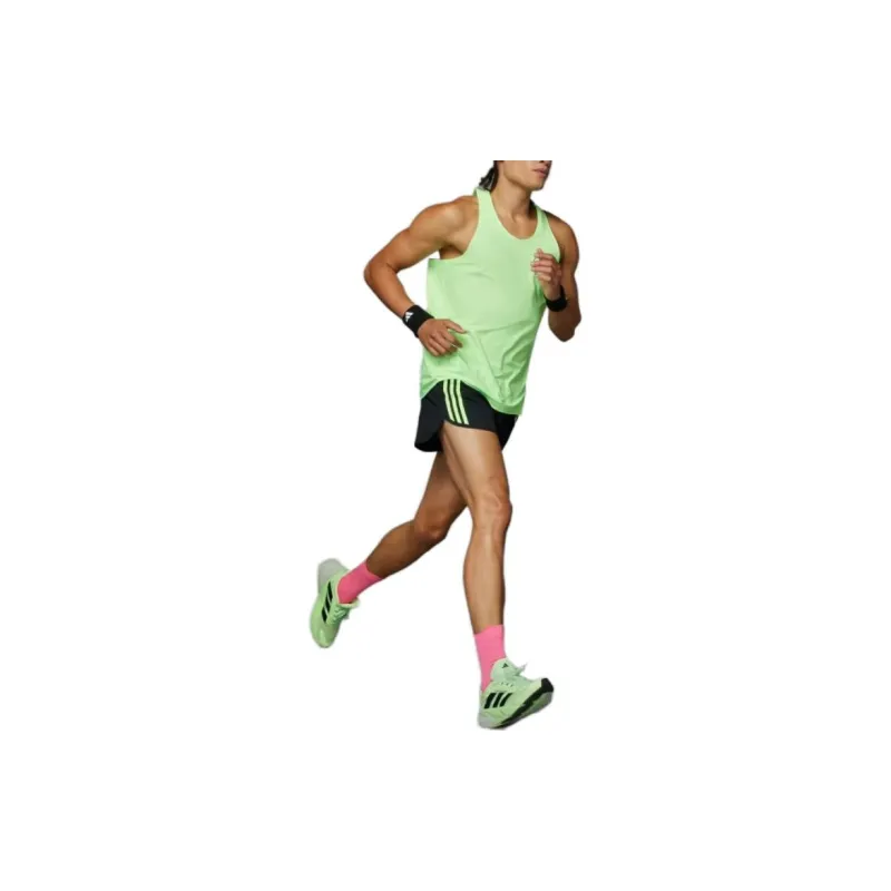 Adidas Free Shipping With AdiClub Own The Run 3 Stripes Shorts-2