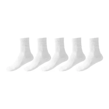 MIIOW Mid Calf Socks Men's 5 Pack