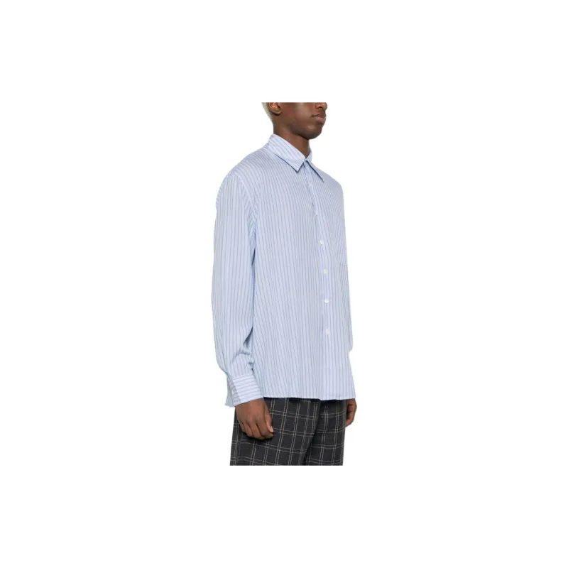 OUR LEGACY Above Striped Shirt-4