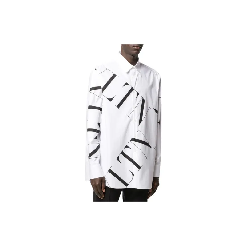 Valentino Shirts Men White-3