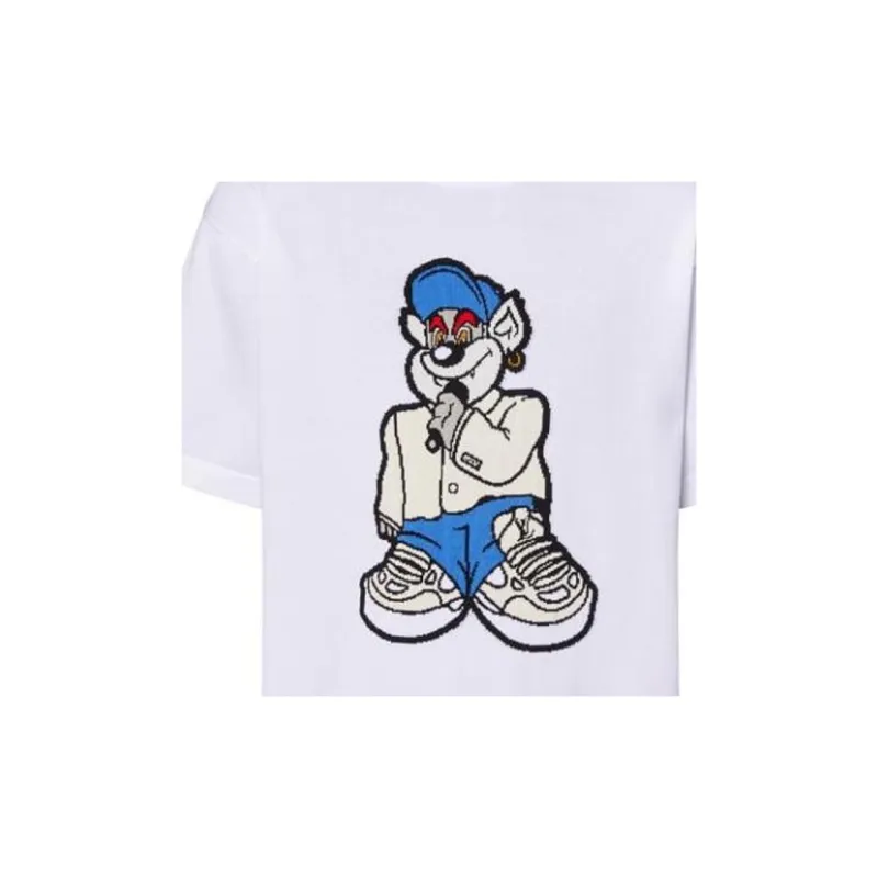 LOUIS VUITTON Graphic Short Sleeved Knitwear-3