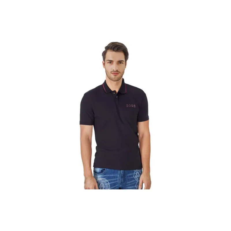 HUGO BOSS Polo Shirts Men Black-5