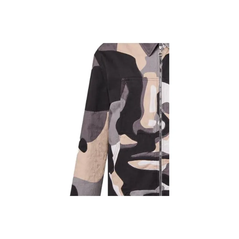 LOUIS VUITTON FW23 Denim Jacket Men's Multicolor-2