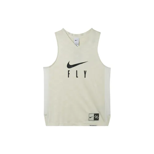 Nike SS23 Resistant High Basketball Series Tank Tops Women's Off White