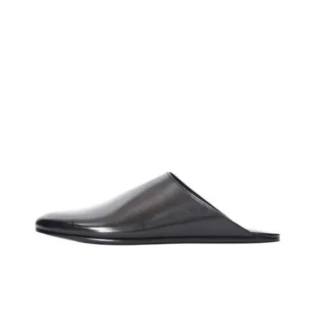 THE ROW Closed Toe Slippers Women's Black