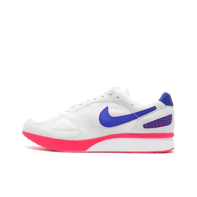 Nike Wear-Resistant Low-Top Running Shoes Unisex White Pink-0