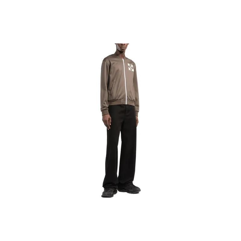 OFF WHITE Jackets Men Brown-1