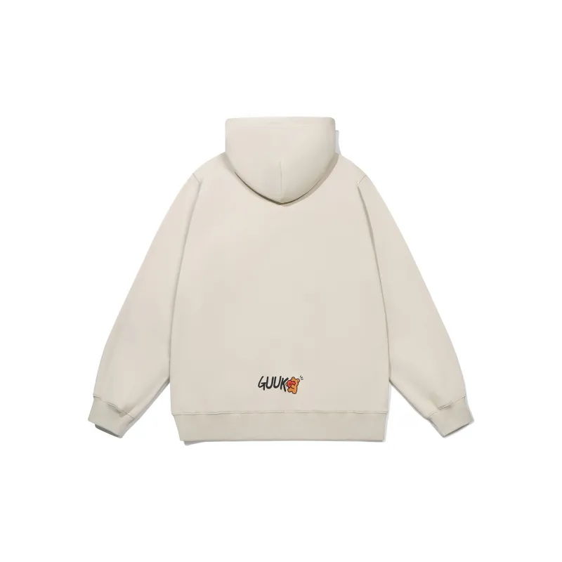 Guuka x AGAHO Sweatshirt Unisex Floral Apricot-18