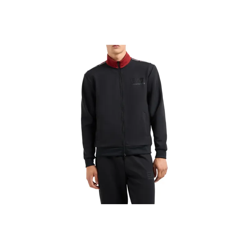 EMPORIO ARMANI Logo Printed Zipped Jacket-2