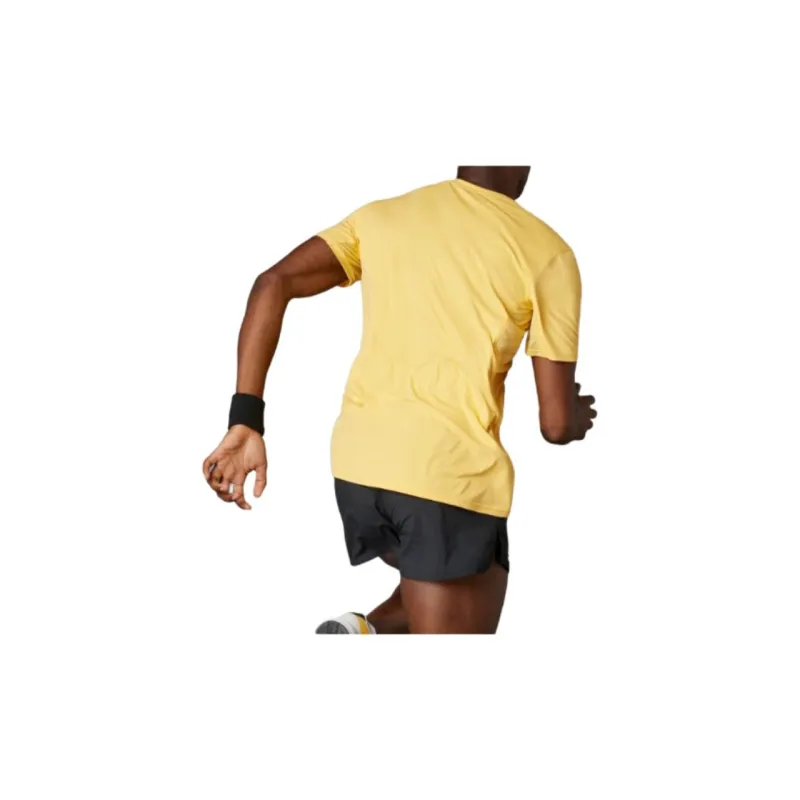 Adidas SS24 T Shirt Men's Light Yellow-4
