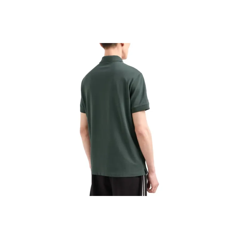 ARMANI EXCHANGE SS24 Polo Shirt Men's Green-3