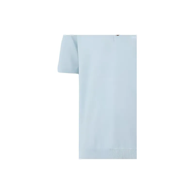Burberry SS22 Polo Shirt Men's Light Blue-5