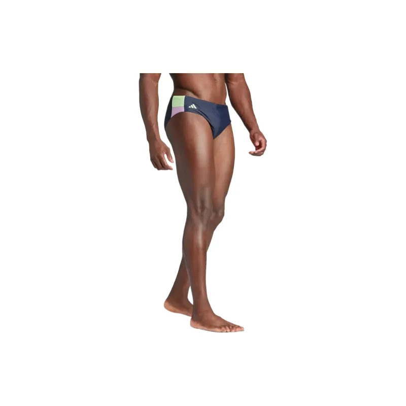 Adidas Colorblock Swim Trunks Swimming Shorts Men's Legend Ink-3