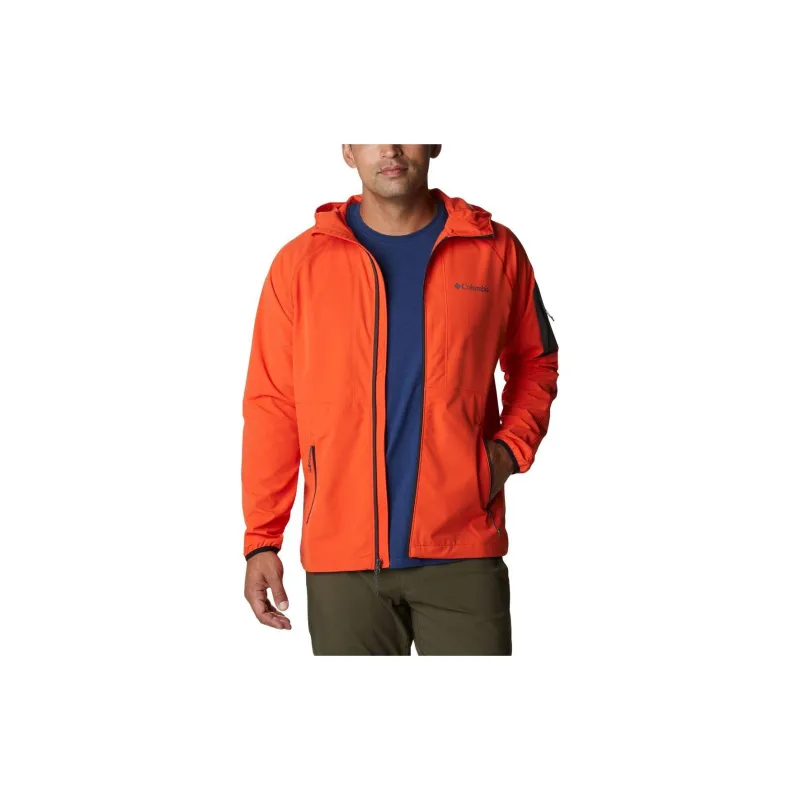 Columbia Tall Heights Jackets Coats Men's Orange Red-2