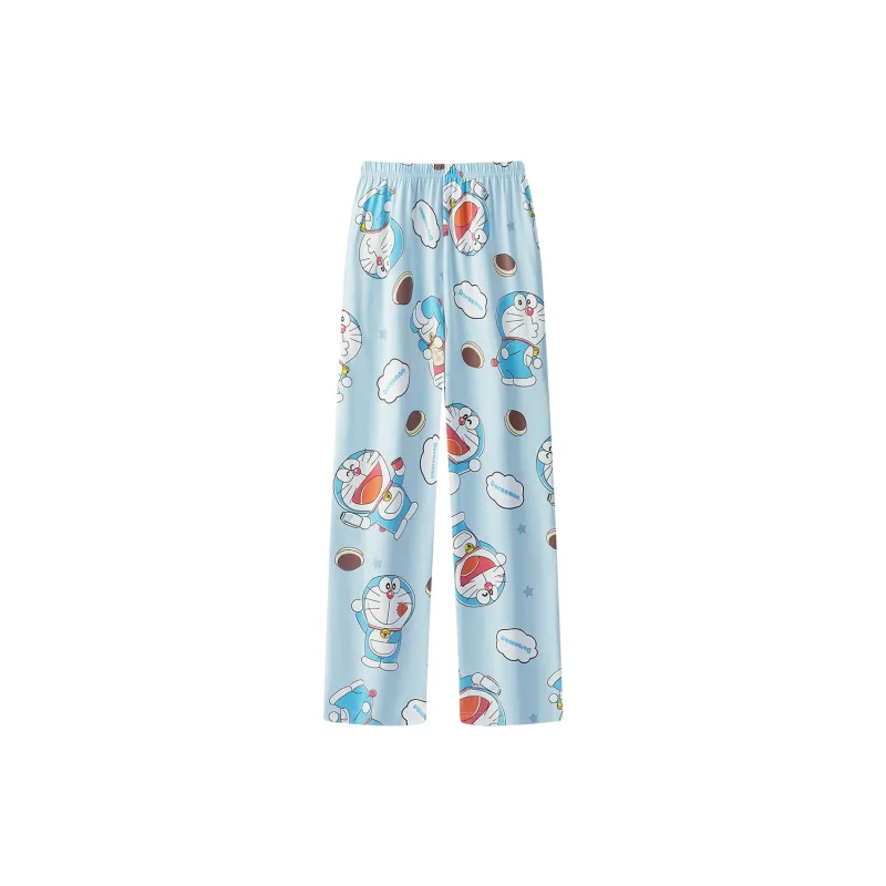 Gongdie x DUOLA A MENG , LIANMINGKUAN Pajama Pants Unisex Blue-0